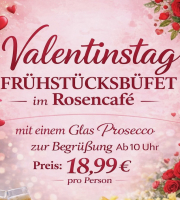 Valentinstag FRÜHSTÜCKSBÜFET am 14.02.26